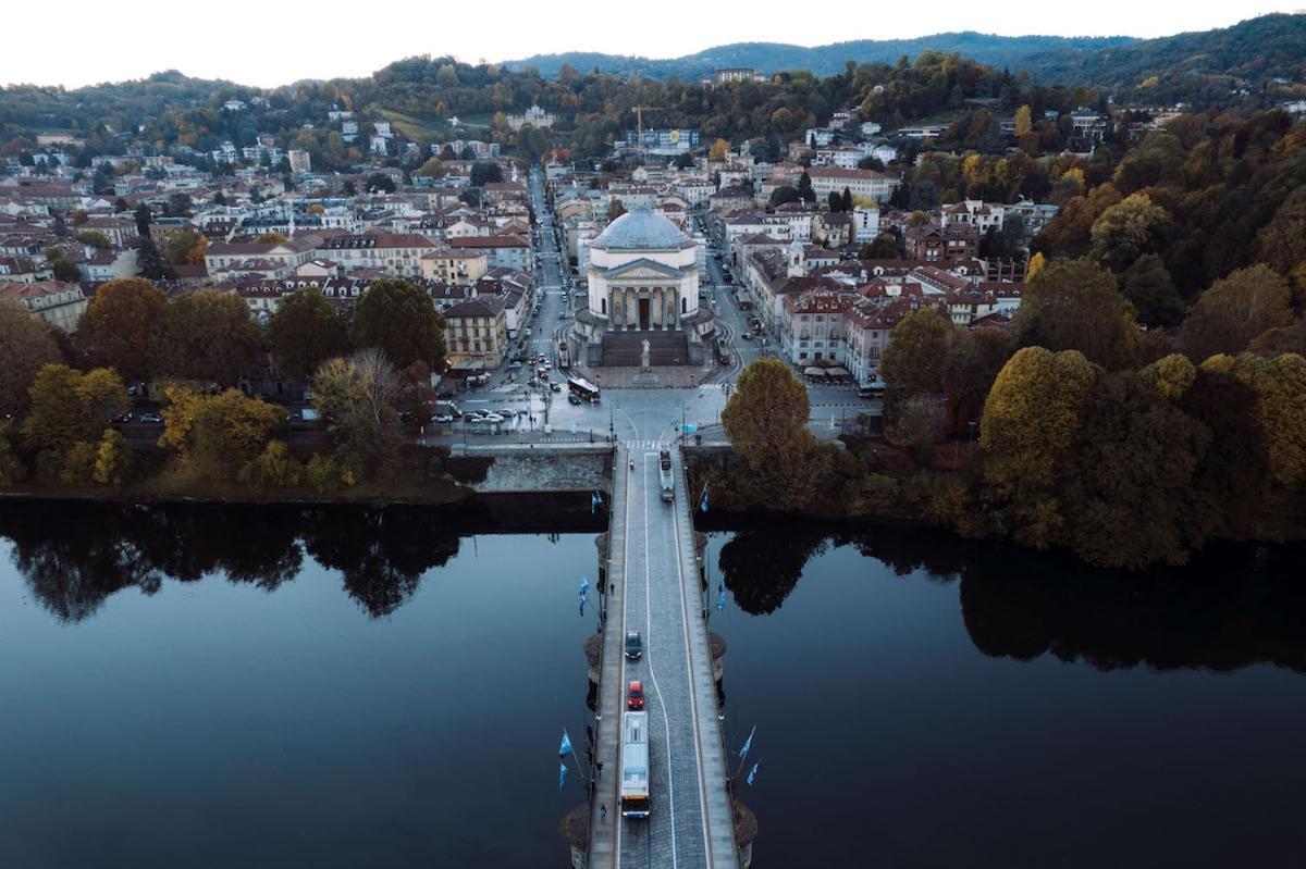 Appartamento Casa Gran Madre Torino Esterno foto